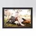 Latitude Run® Real Wood Picture Frame Width 1.25 inches in Red/Black | 0.5 D in | Wayfair F6C27DEEB77F4E8589EBCF2D6EF83AAD