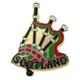 Scotland Bagpipes - Metal Fridge Magnet For Kitchen Refrigerator Unique Stylish Design Famous Musical Instrument Of Gift