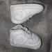 Nike Shoes | Baby Nike Air Force One Crib Shoes Size 1c | Color: White | Size: 1bb