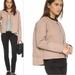 Free People Jackets & Coats | Free People Linear Quilted Bomber Jacket Size Small In Blush | Color: Brown/Pink | Size: S