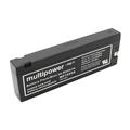 Multipower MP1222A 12V 2,2Ah ersetzt LC-SA122R3BG Bleiakku AGM Blei Gel Akku