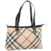 Burberry Bags | Burberry Nova Check Tote Bag Coated Canvas Beige Auth Bs12192 | Color: Cream | Size: Os