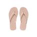 Michael Kors Shoes | Michael Kors Platform Wedge Flip Flop Soft Pink 8 New | Color: Pink | Size: 8