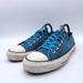Converse Shoes | Converse All Star Lace Up Sneaker Shoe Womens Size 8 540245f Blue White | Color: Blue/White | Size: 8