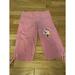 Disney Pants & Jumpsuits | Disney Store, Women's Pink Cotton Minnie Mouse Casual Capri Pants Size 4 | Color: Pink | Size: 4