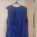 J. Crew Dresses | Nwt J Crew 365 Cobalt Blue Ruched Sleeveless Dress Size 22 | Color: Blue | Size: 22