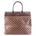 Louis Vuitton Bags | Authentic Louis Vuitton Greenwich Travel Bag In Damier Ebene And Nomad Leather | Color: Brown | Size: Os