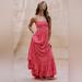 Free People Dresses | Nwt Free People Extratropical Maxi Dress Color: Coral Paradise Size L | Color: Pink | Size: L