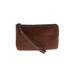 Patricia Nash Leather Wristlet: Brown Bags