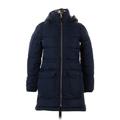 J.Crew Factory Store Coat: Blue Jackets & Outerwear - Women's Size 2X-Small Petite