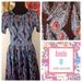 Lularoe Dresses | Nwt!! Lularoe Amelia Dress, Size M!! Has Pockets! | Color: Black/Blue | Size: M