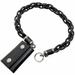 Gucci Accessories | Gucci Keychain Chain Charm Enamel Black Gucci Key Ring Bag Kah-11170 | Color: Black | Size: Os