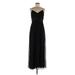 Jenny Yoo Collection Casual Dress - Formal: Black Dresses - Women's Size 8