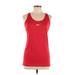 Nike Active Tank Top: Red Activewear - Women's Size Large