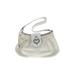 Brighton Leather Shoulder Bag: Ivory Hearts Bags