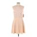 NANETTE Nanette Lepore Casual Dress - A-Line: Tan Dresses - New - Women's Size 10