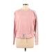 Adidas Sweatshirt: Pink Tops - Women's Size Medium