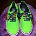 Vans Shoes | Like Green Used Vans Women’s Size 10 Still In Good Shape | Color: Green | Size: 10