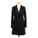 Donna Morgan Coat: Black Jackets & Outerwear - Women's Size 4