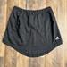 Adidas Shorts | Adidas Skirt Women's Size Medium Black Athletic Training Fitness Tennis 3738 | Color: Black | Size: M