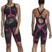 Adidas Swim | Adidas Adizero Xviii Freestyle Open Back Swimsuit Size 18" | Color: Black/Pink | Size: 18"