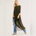 Free People Dresses | Free People Hello And Goodbye Mesh Midi Dress | Color: Black/Yellow | Size: M