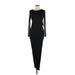 Shein Casual Dress - Bodycon: Black Dresses - New - Women's Size Large