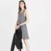 Madewell Dresses | Madewell Highpoint Tank Dress In Stripe | Color: Black/Gray | Size: M