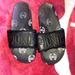 Pink Victoria's Secret Shoes | Pink Slides | Color: Black | Size: Large