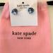 Kate Spade Jewelry | Kate Spade Rise & Shine Light Sapphire Stud Earrings New | Color: Blue/Silver | Size: Os