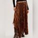 Free People Skirts | Free People Long Skirt | Color: Brown | Size: S