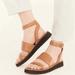 J. Crew Shoes | Nwt Jcrew Mallorca Leather Platform Double-Strap Sandals | Color: Black/Brown | Size: 7.5