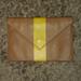 J. Crew Bags | Brown And Yellow J. Crew Clutch | Color: Brown/Yellow | Size: Os