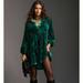 Anthropologie Dresses | Nwt Anthropologie Bettina Tiered Mini Shirt Dress By Maeve | Color: Green | Size: M