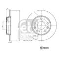 FEBI BILSTEIN Bremsscheibe 184694 belüftetHinten Rechts Links für RENAULT ZOEElectric