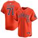 Josh Hader Men's Nike Orange Houston Astros Alternate Limited Custom Jersey