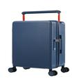 Travel Suitcase Wide Trolley Suitcase, Anti-Scratch Double Front Trolley Case, Waterproof Carry-on Suitcase for Men and Women Trolley Case (Color : Blue, Size : A)