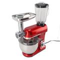 Stand Mixer, Non Slip Easy To Use P+6 Speeds Tilt Head Shockproof High Power Mixer with Bowl for Even Blending for Kitchen (UK Plug 220V)