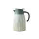 Electric Kettle Stainless Steel Insulated Kettle Household Large Capacity Insulated Water Kettle Hot Water Kettle Student Dormitory Hot Water Bottle Warm Water Kettle Tea Kettle (Color : Green, Size