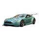 EMRGAZQD Scale Finished Model Car 1:18 For Aston Martin Vantage V12 Gt3 Sports Car Model Collection Gift To Friends And Family Miniature Replica Car (Color : Green)