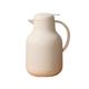 Electric Kettle Insulating Kettle for Household Use Large Capacity Insulated Water Kettle Student Glass Inner Pot Hot Water Kettle Portable Hot Water Bottle for Dormitories Tea Kettle (Color : White