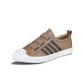 CCAFRET Mens Gym Shoes Casual Men Shoes Outdoor Non-Slip Wear-Resisting Male Sneaker Winter High-top Warm Lining Footwear (Color : Coffee, Size : 6.5 UK)