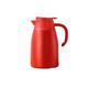 Electric Kettle Stainless Steel Insulated Kettle Household Large Capacity Insulated Water Kettle Hot Water Kettle Dormitory Hot Water Bottle Warm Water Kettle Tea Kettle (Color : Red, Size : 1.6L)