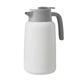 Electric Kettle Clear Water Insulated Water Kettle Stainless Steel Hot Water Kettle Insulated Bottle Household Hot Water Kettle Large Capacity Tea Bottle Tea Kettle (Color : White)