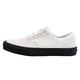 VOSMII Sneakers Canvas Upper Sneakers Men's Skateboard Lace-Up White Shoes Rubber Sole (Size : XXL)