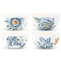 Lenox 833415 Butterfly Meadow Blue 4-Piece Dessert Bowl Set