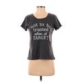 Fifth Sun Short Sleeve T-Shirt: Gray Tops - Women's Size X-Small