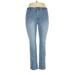 Kut from the Kloth Jeggings - High Rise: Blue Bottoms - Women's Size 12