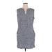 Tommy Bahama Casual Dress - Shift: Blue Plaid Dresses - Women's Size X-Large