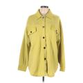 Cupcakes & Cashmere Jacket: Yellow Jackets & Outerwear - Women's Size Large
